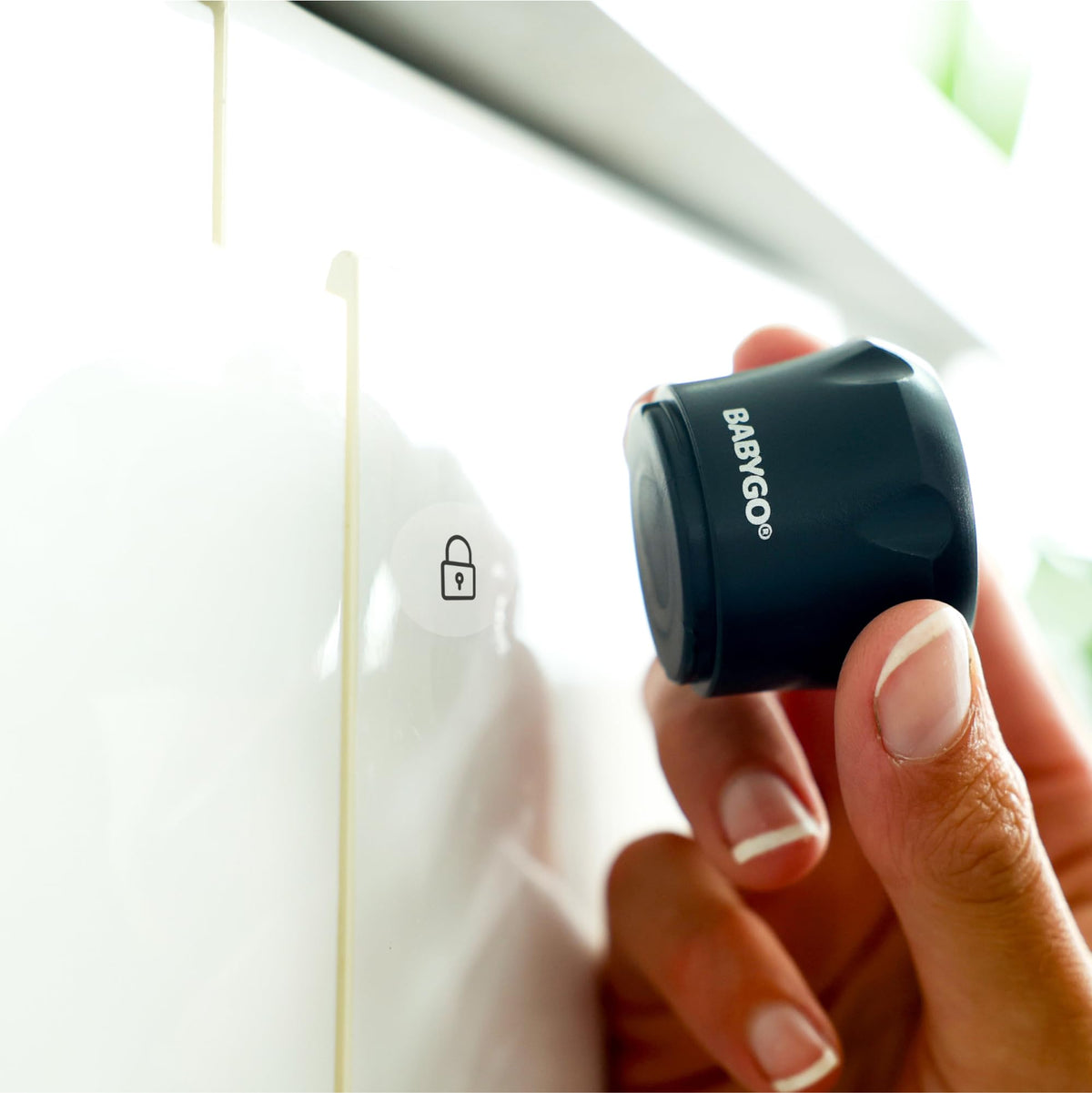 BABYGO® Magnetic Kitchen Cupboard Locks, Child Safety, 10 Locks, 2 Keys