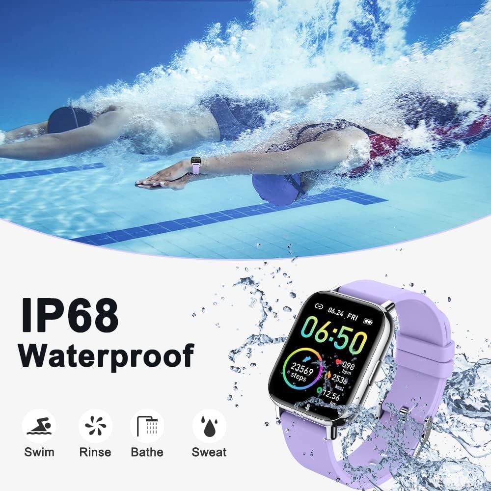 Motast Smart Watch, Fitness Tracker 1.69'' HD for Men Women, Step Counter