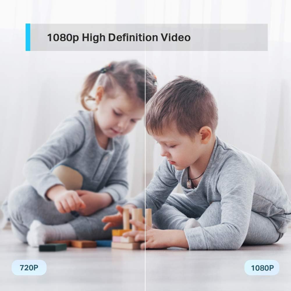Tapo C200 Full HD Pan/Tilt Indoor Security Camera Pet Camera House Security
