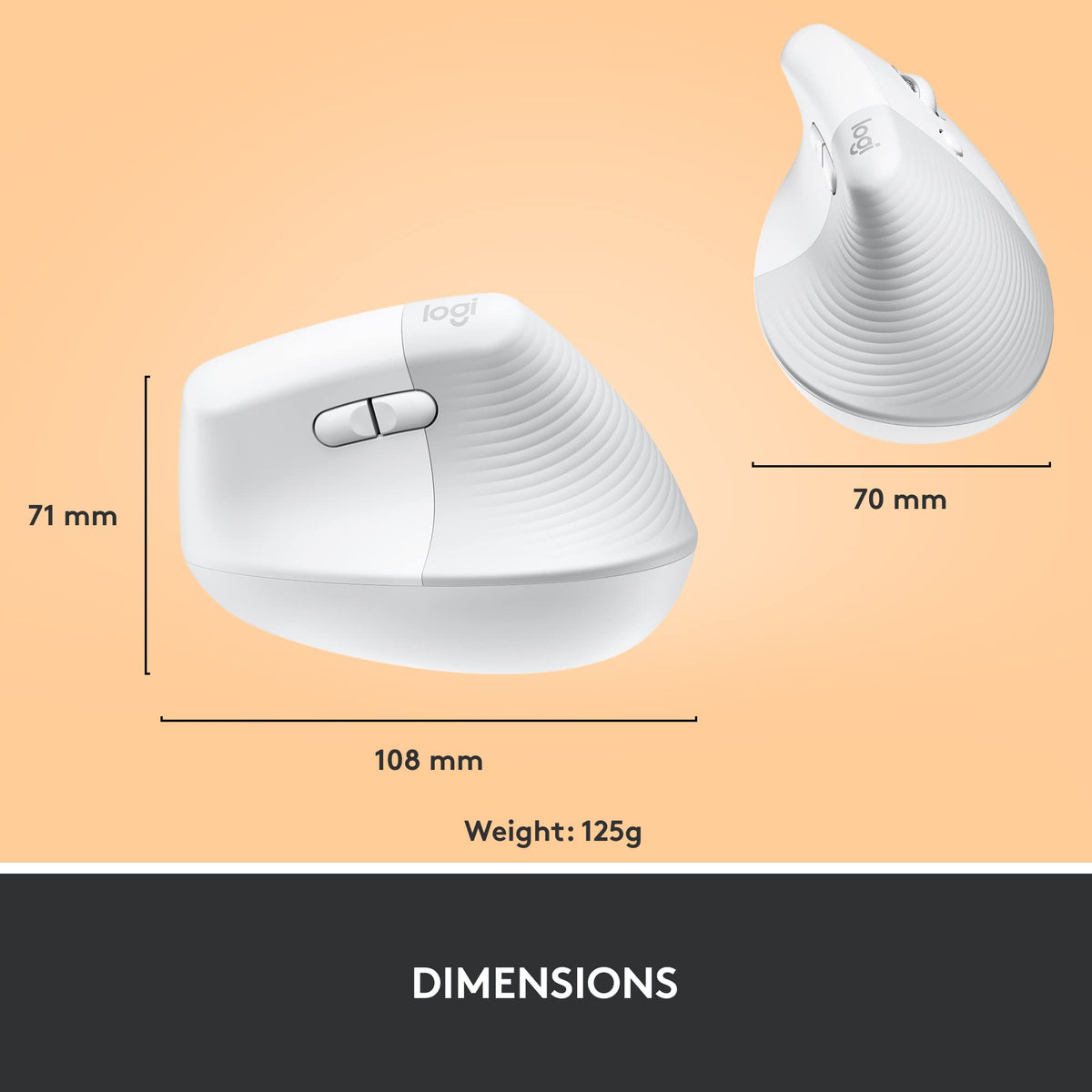 Logitech Wave Keys & Lift Vertical Mouse