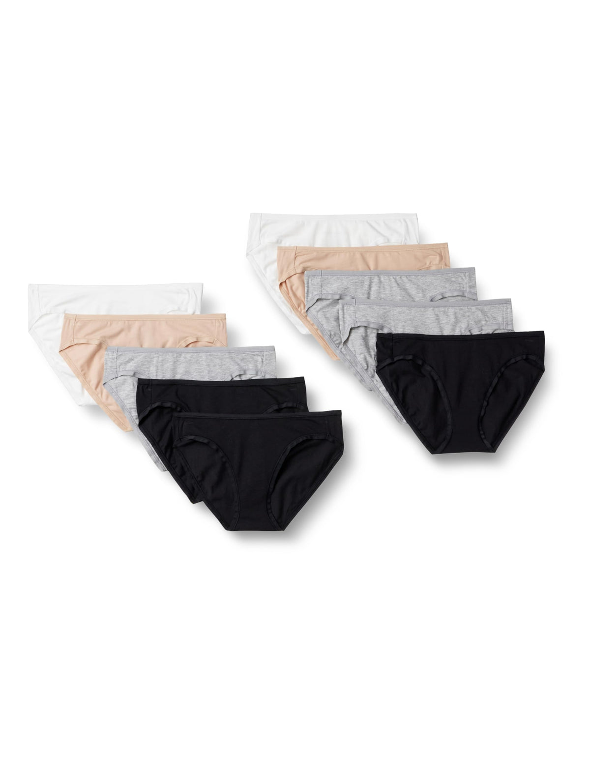 Amazon Essentials Women's Cotton Bikini Brief Underwear (Available in Plus Size)