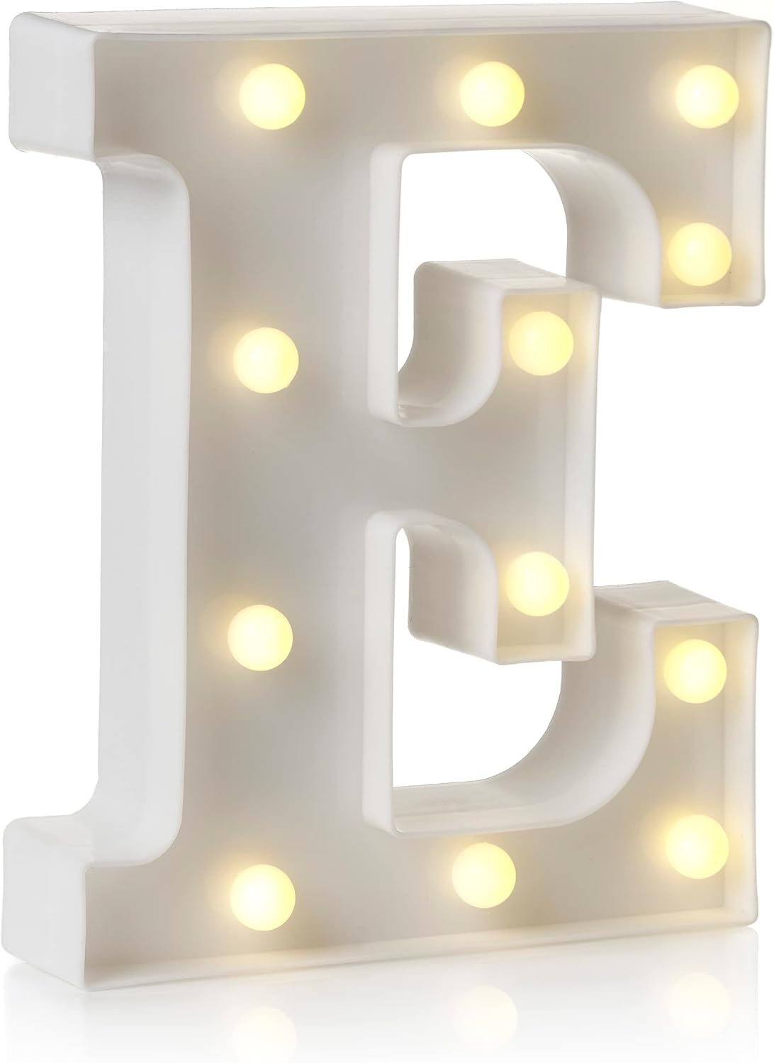 Auraglow LED Light Up Letter C Sign, Battery Powered Party Decoration