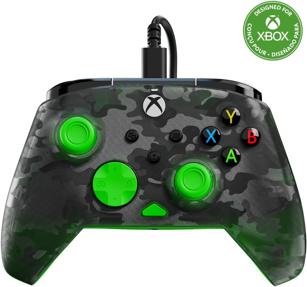 Turtle Beach Rematch Core Black Wired Gaming Controller with Audio Controls, Rumble Motors and Hall Effect Thumbsticks – Licensed for Xbox Series X or S, Xbox One and Windows PCs