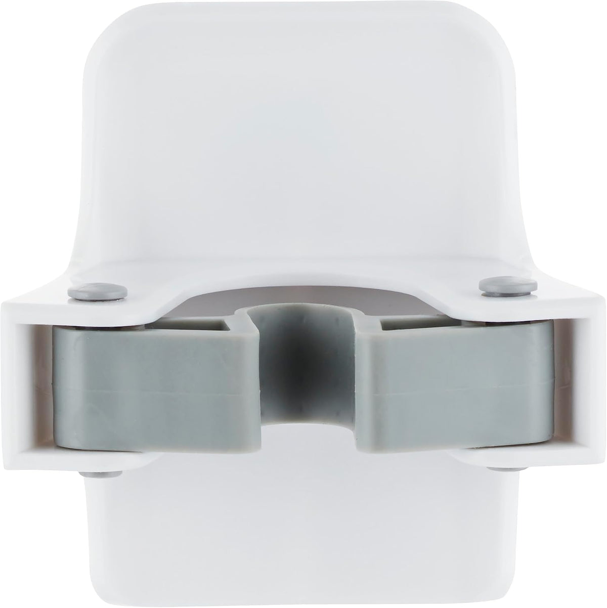Command Broom Grippers, White, 2 Hooks and 6 Adhesive Strips