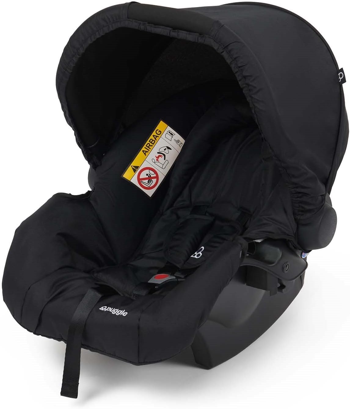Puggle Denver V2 Luxe 3-in-1 Travel System with Raincover - Storm Black