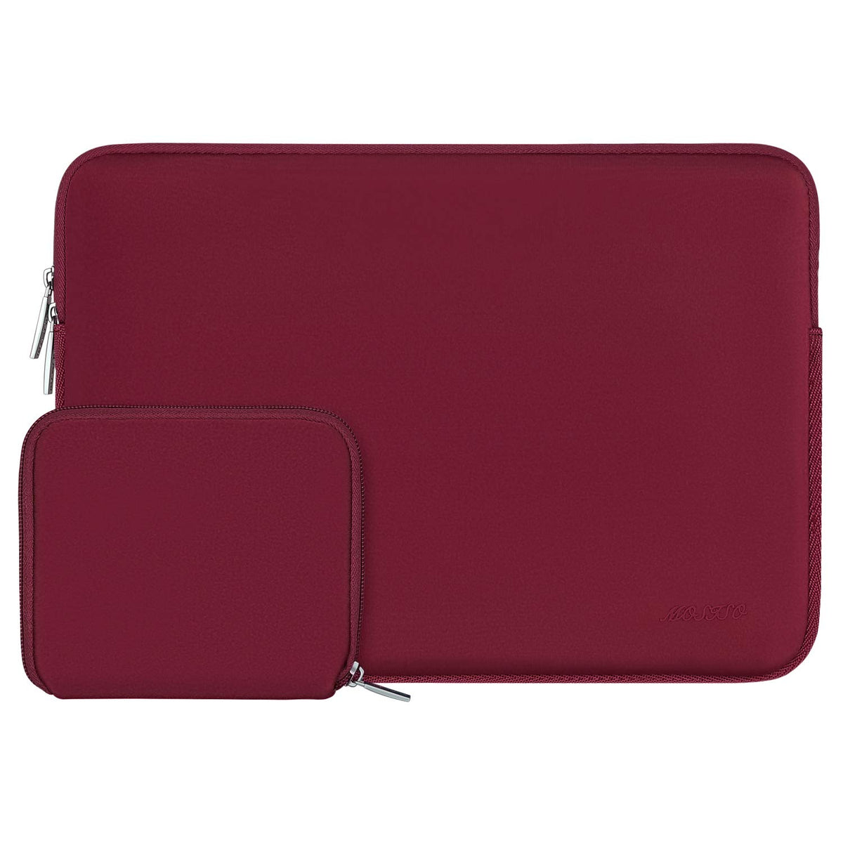 MOSISO 13 inch Laptop Case Neoprene Sleeve with Small Bag,Dusty Rose