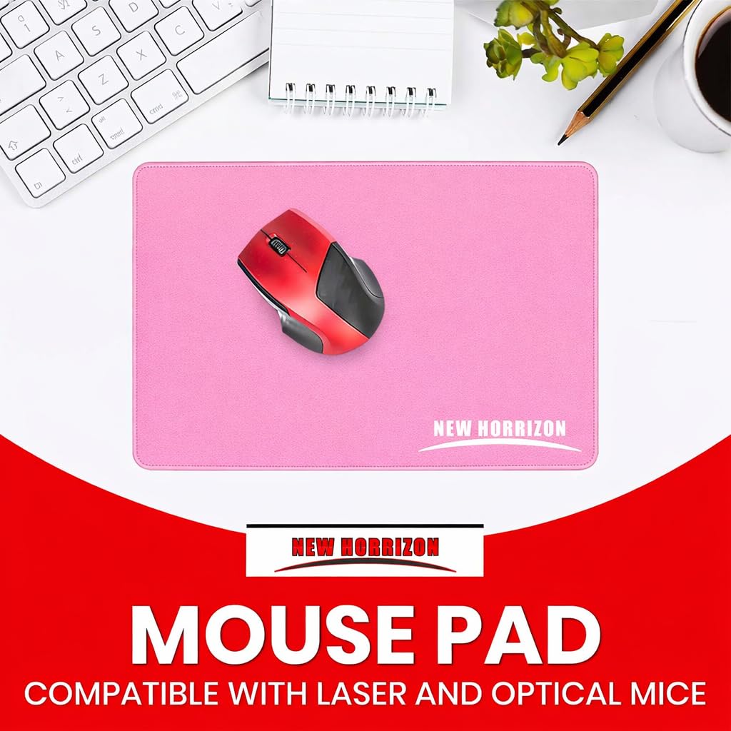 New Horrizon Gaming Mouse Pad, Mouse Mat Black, 290x210x5mm