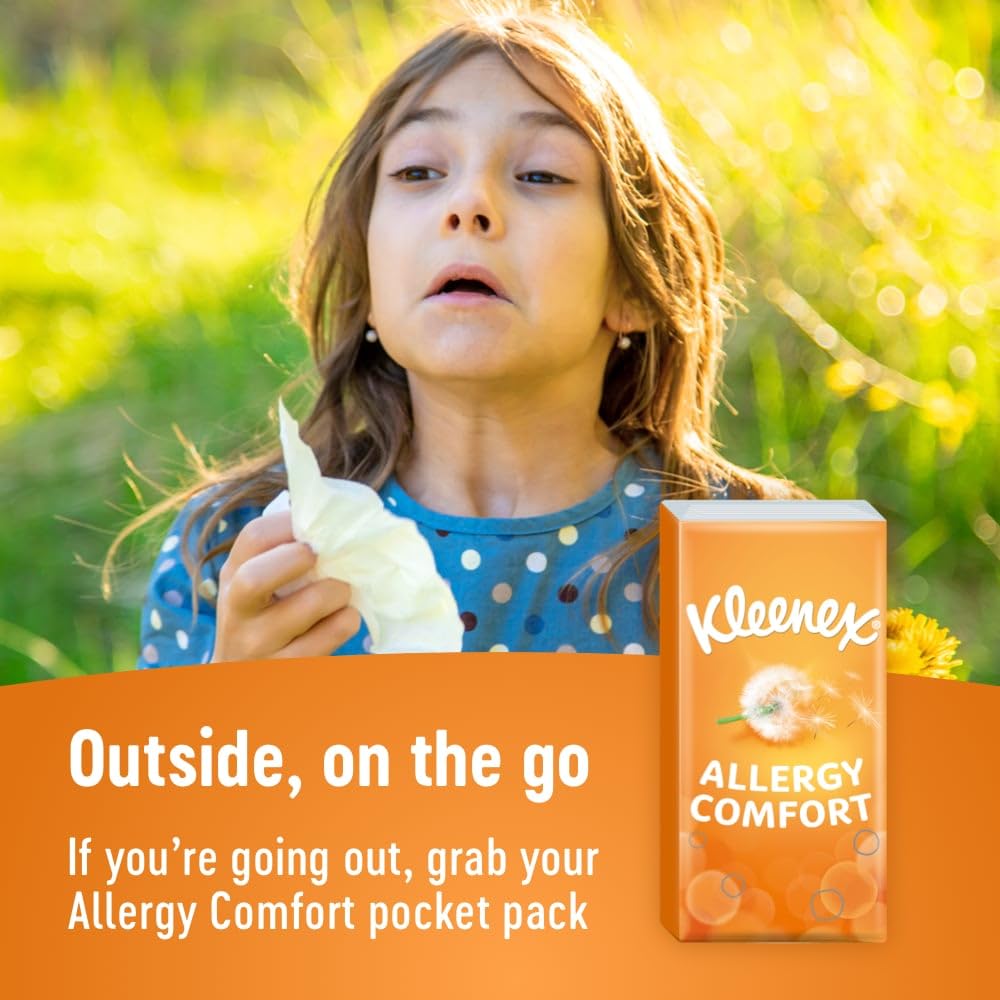 Kleenex Balsam Travel Tissues - Multipack 8 Tissue Packs
