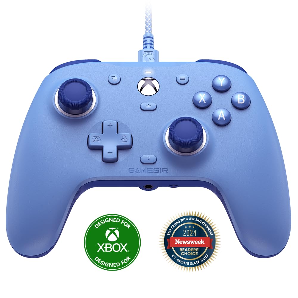 GameSir G7 SE Wired Controller for Xbox Series X|S, Xbox One & Windows 10/11, Plug and Play Gaming Gamepad with Hall Effect Joysticks/Hall Trigger, 3.5mm Audio Jack