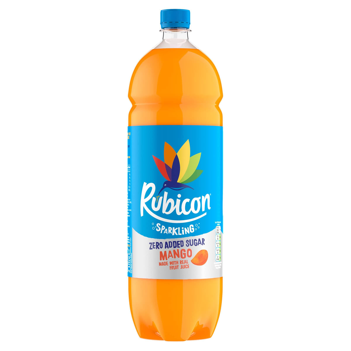 Rubicon Mango Sparkling Fruit Soft Drink, 6 Pack, 330ml Cans