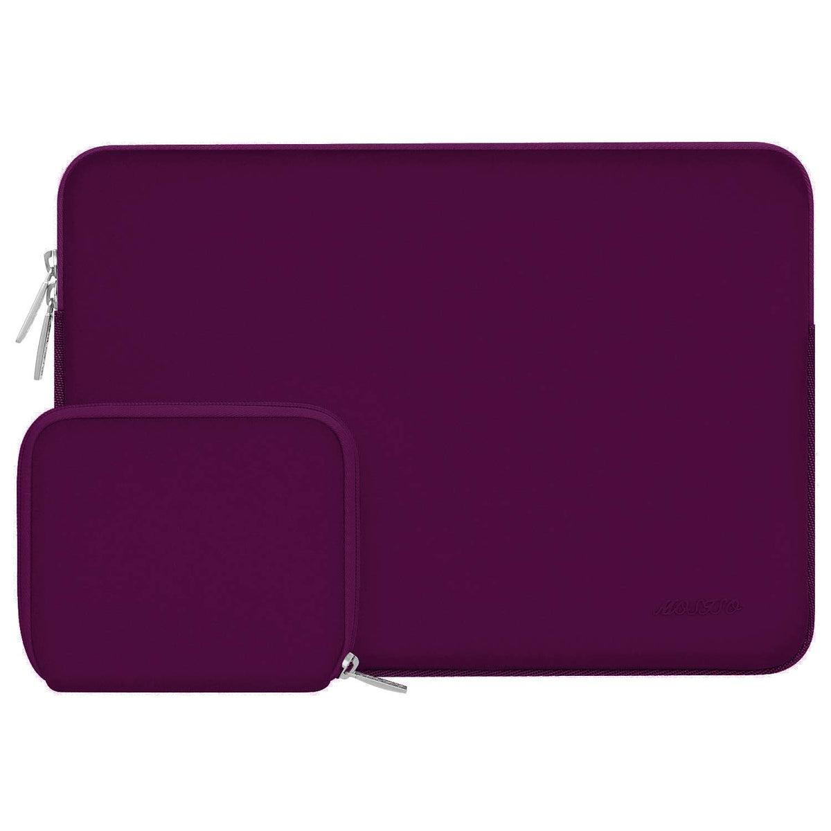MOSISO 13 inch Laptop Case Neoprene Sleeve with Small Bag,Dusty Rose