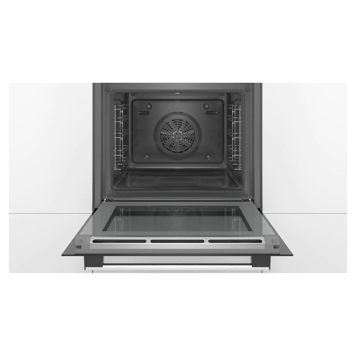 Bosch Series 2 HHF113BR0B Built-in Single Oven, A Rated, Stainless Steel