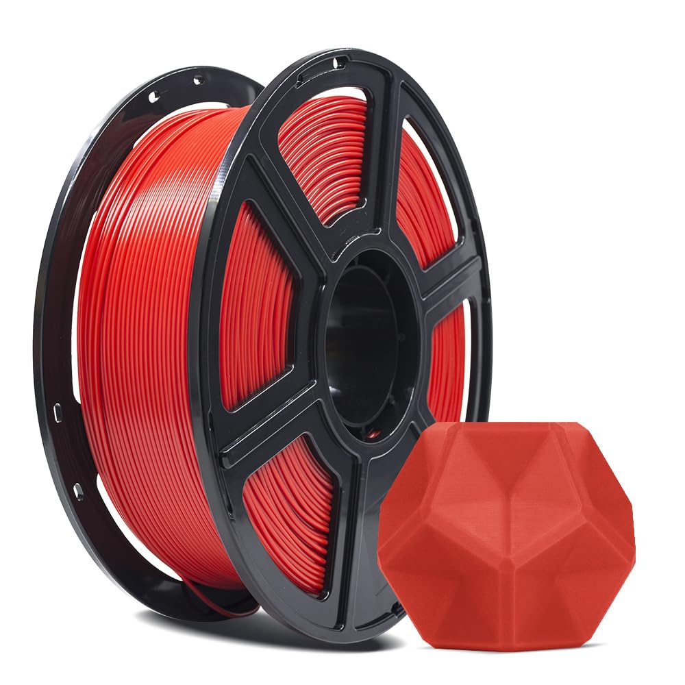 FLASHFORGE 3D Printer Filament, PLA PRO Filament 1.75mm, 1KG Spool (2.2lbs), Dimensional Accuracy +/- 0.02mm for FDM 3D Printers, Better Tenacity & No Knotting (White)