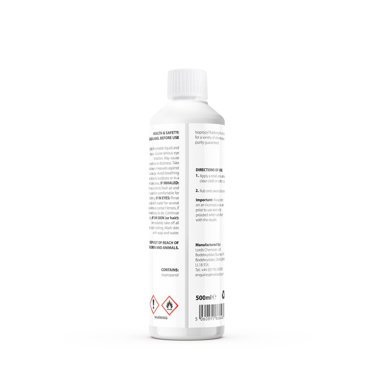 ChemLab - 70% Isopropanol Isopropyl All-Purpose Rubbing Alcohol | Disinfectant, Household Cleaner and Degreaser - Suitable for Electronics, Glass, Removing Grease and Glue 1 Litre