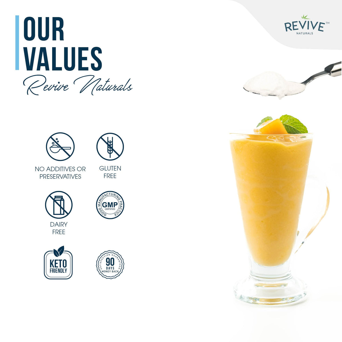 Multi Collagen Protein Powder 400g - Types I, II, III, V & X - Hydrolyzed Grass Fed Bovine, Wild Caught Fish, & Free-Range Chicken & Eggshell Collagen by Revive Naturals