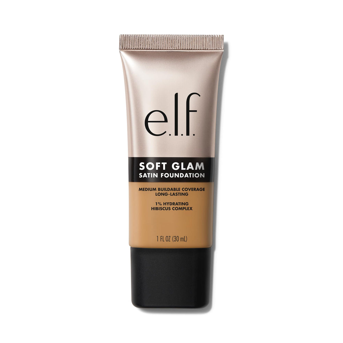e.l.f. Soft Glam Foundation, Medium Coverage, Long-Lasting & Buildable Foundation For A Smooth, Satin Finish, Vegan & Cruelty-Free, 21 Light Neutral