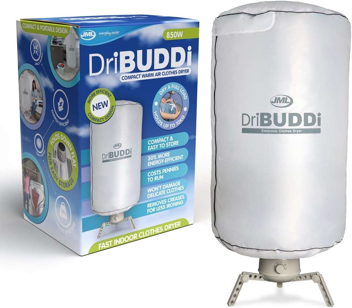 JML DriBUDDI Compact Electric Clothes Dryer