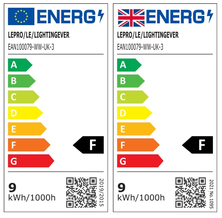 Lepro B22 Bayonet Light Bulb, 8.5W = 60W, 806lm Warm White 2700K, 6 Pack