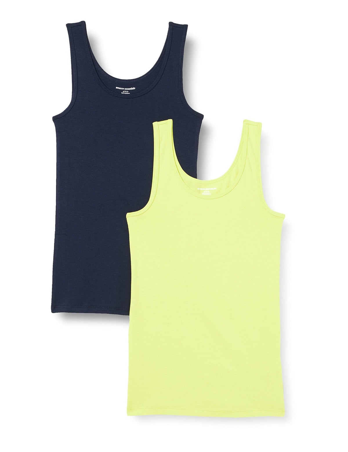 Amazon Essentials Women's Slim-Fit Vest, Pack of 2
