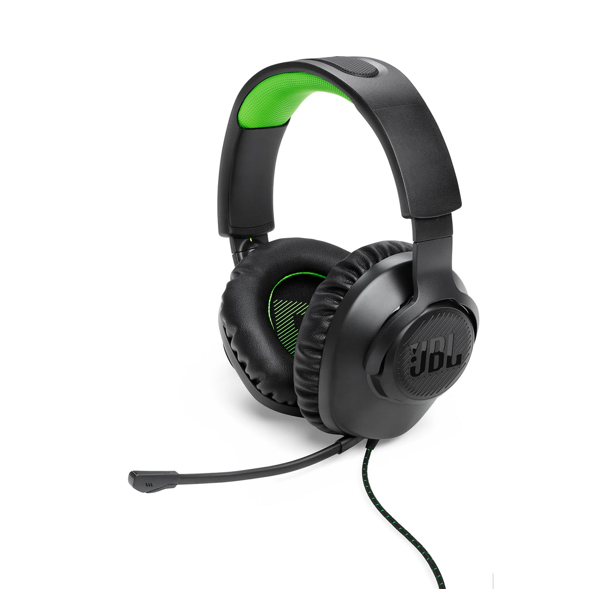 JBL Quantum 100 Wired Over-Ear Gaming Headset with Boom Mic, Multi-Platform Compatible, Black
