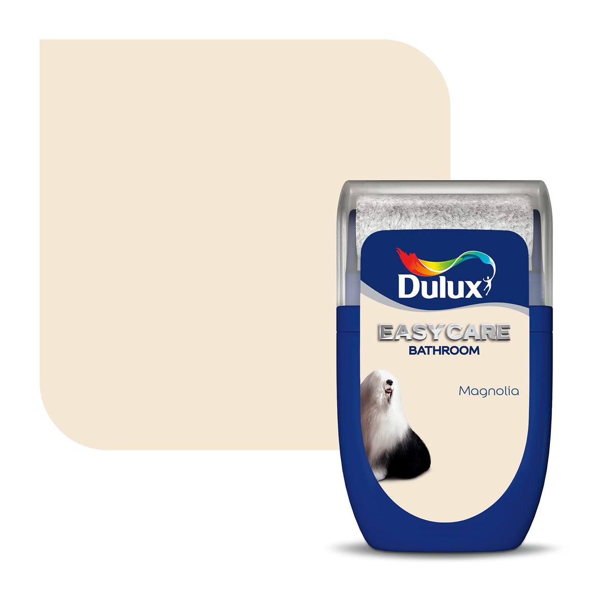 Dulux 5275836 Easycare Bathroom Soft Sheen Emulsion Paint For Walls And Ceilings - Mossy Stone 2.5L