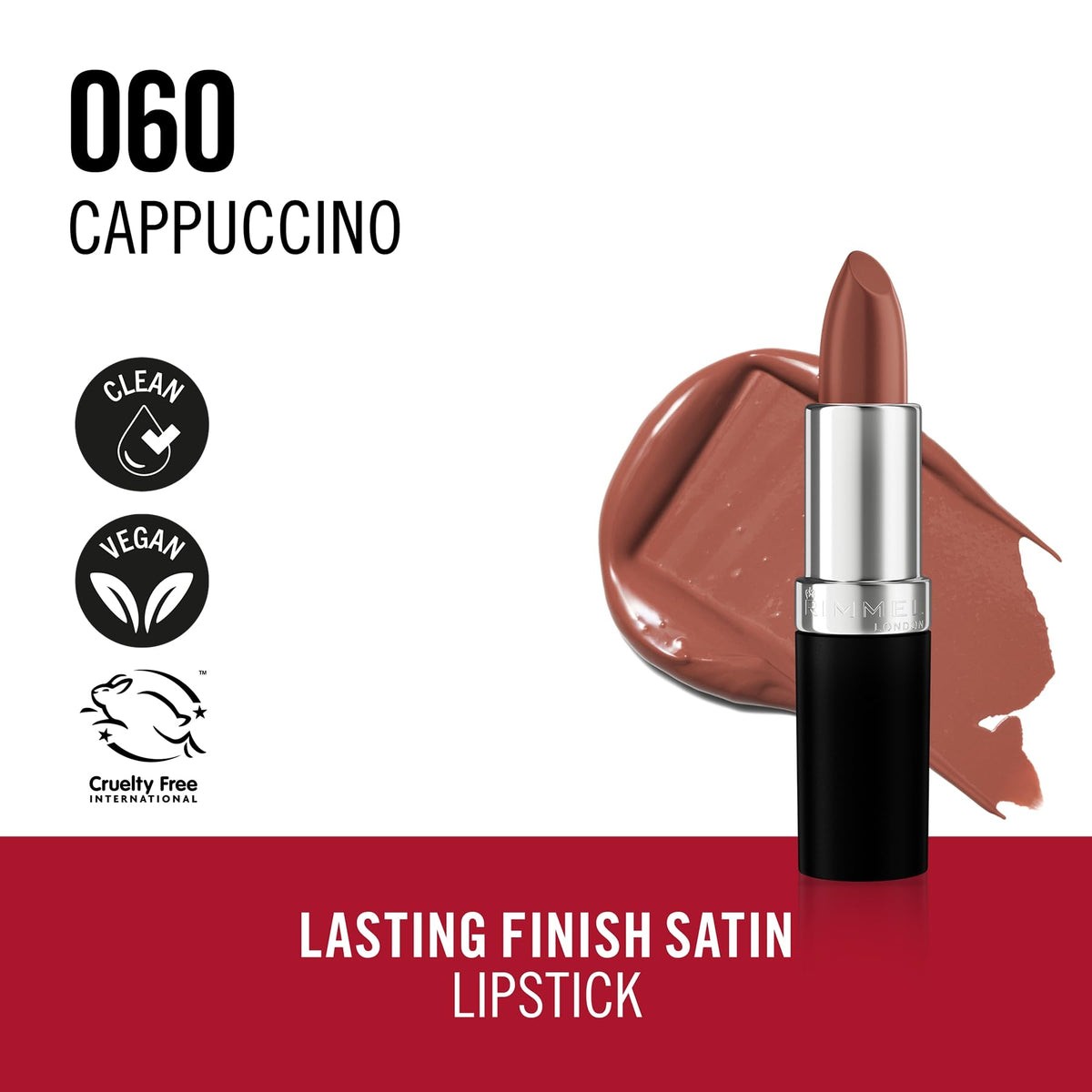 Rimmel Lipstick Lasting Finish Natural Birthday - 250 Nude Brown