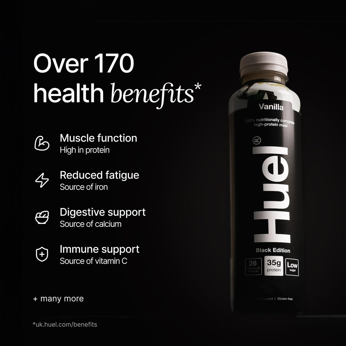 Huel Black Edition RTD | 12x500ml 35g Protein | Chocolate
