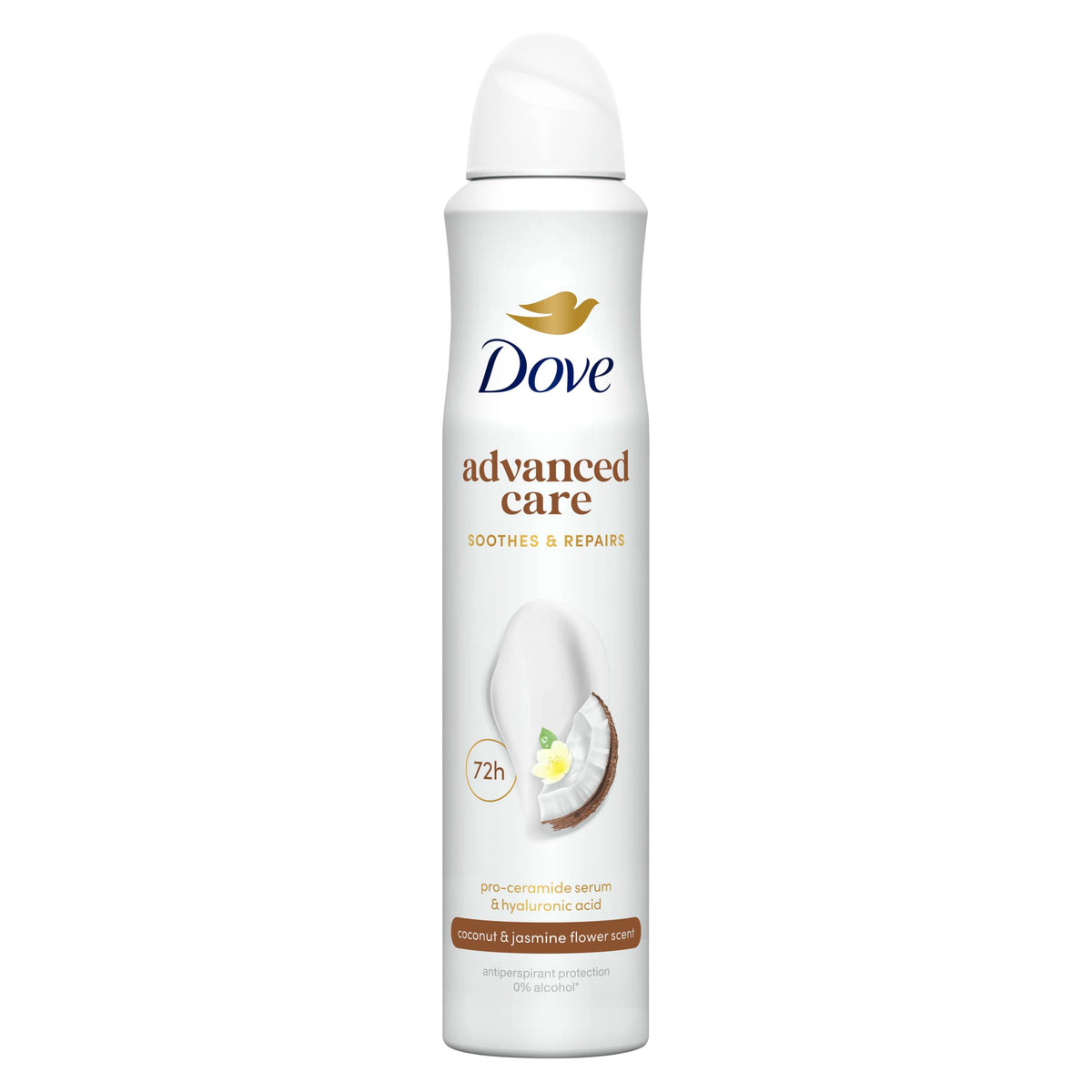 Dove Advanced Care Original Anti-Perspirant Aerosol Women's Deodorant Spray with Pro-Ceramide technology for 72 hour protection against sweat and odour 200 ml