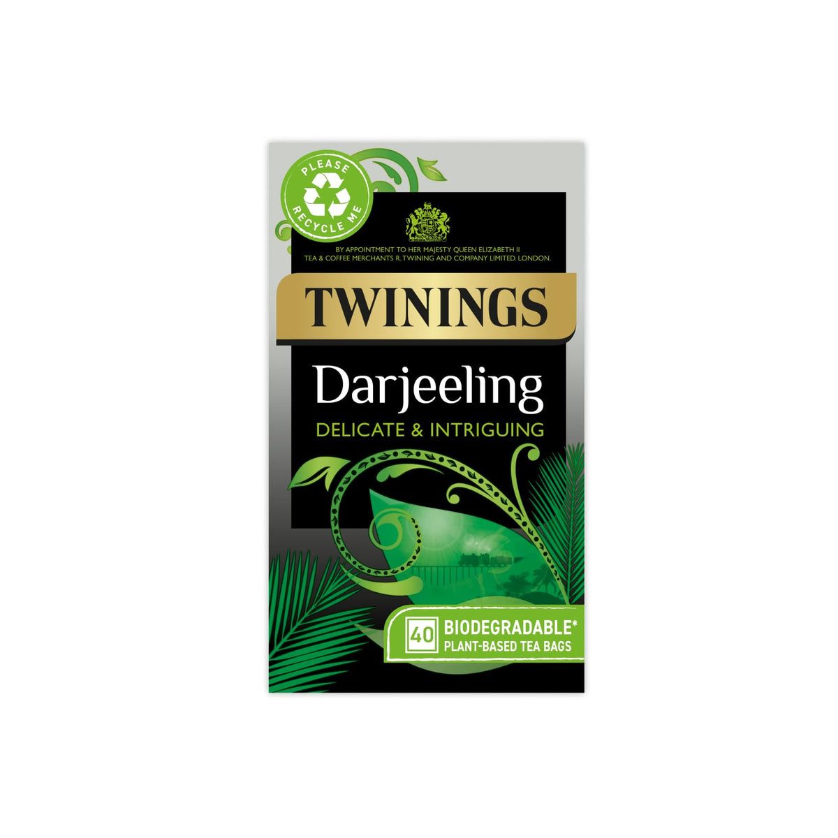 Twinings English Breakfast Tea, 4 x 80 Biodegradable Plant-Based Tea Bags