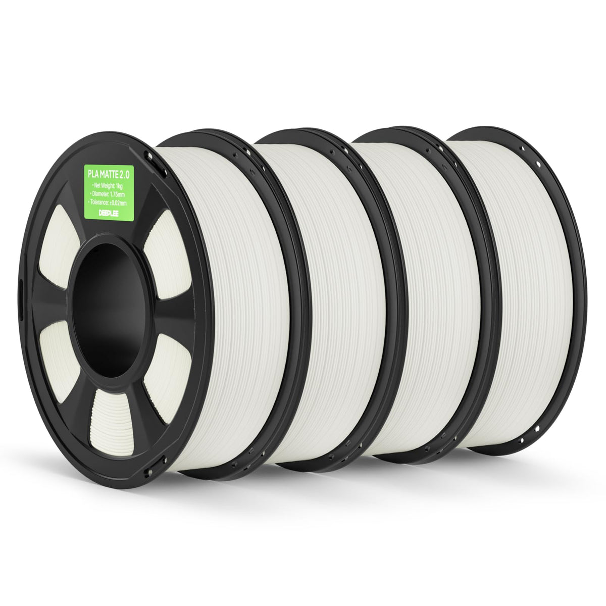 DEEPLEE PLA Filament, Matte 2.0 3D Printer Filaments 1.75mm Beige 1KG