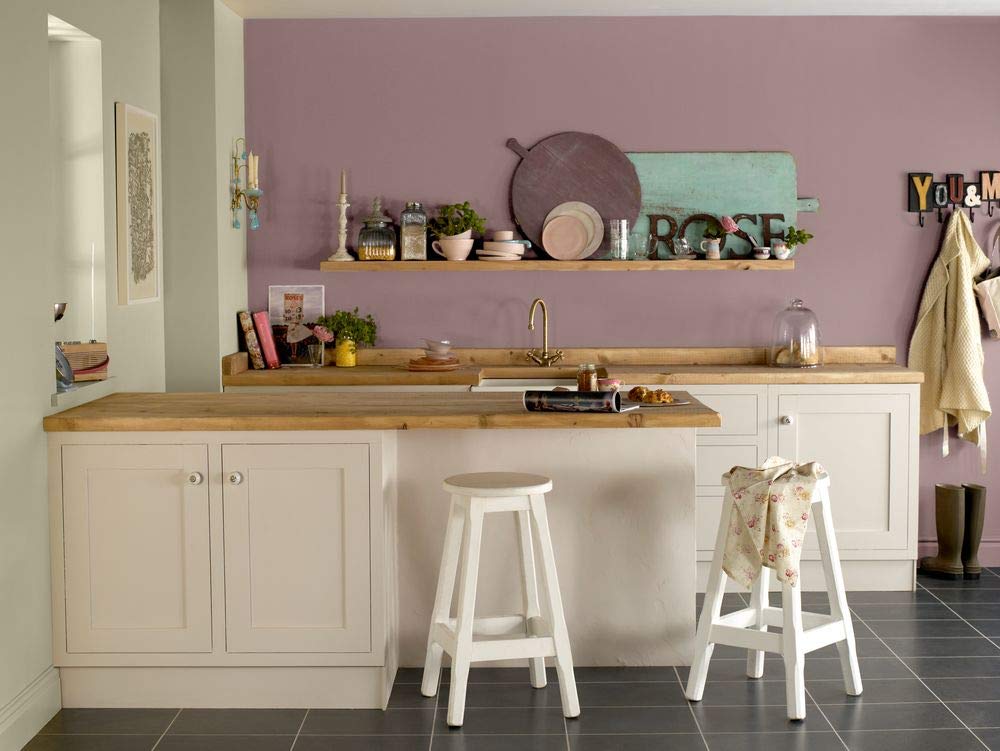 Dulux 5275836 Easycare Bathroom Soft Sheen Emulsion Paint For Walls And Ceilings - Mossy Stone 2.5L