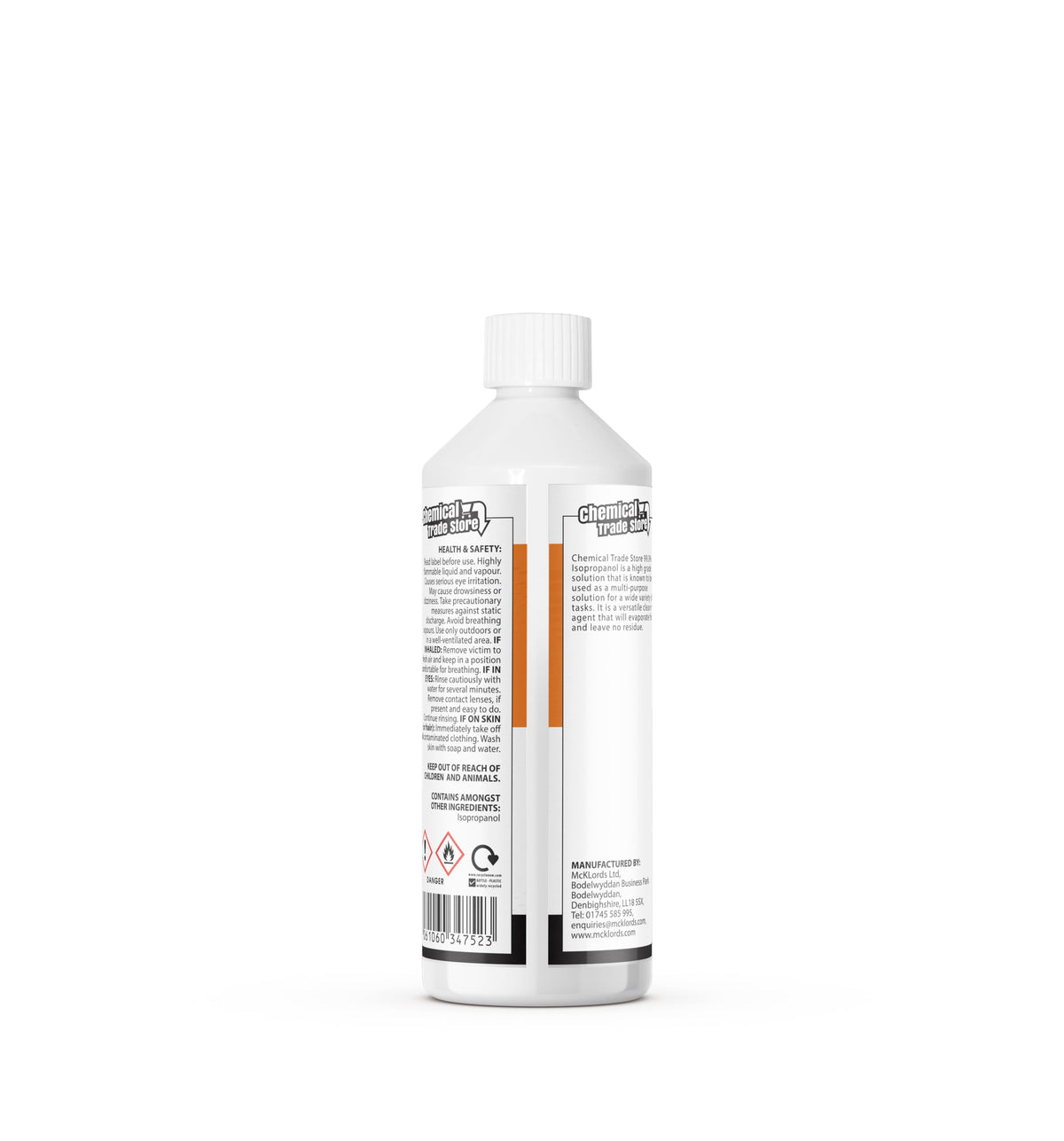 Isopropanol Alcohol 99.9%, 1 Litre - High-Purity Isopropyl Alcohol IPA, Solvent & Cleaner For Electronics, PC & Phone Cleaning, Ink Removal, Surface Prep, Lab & Industrial Use