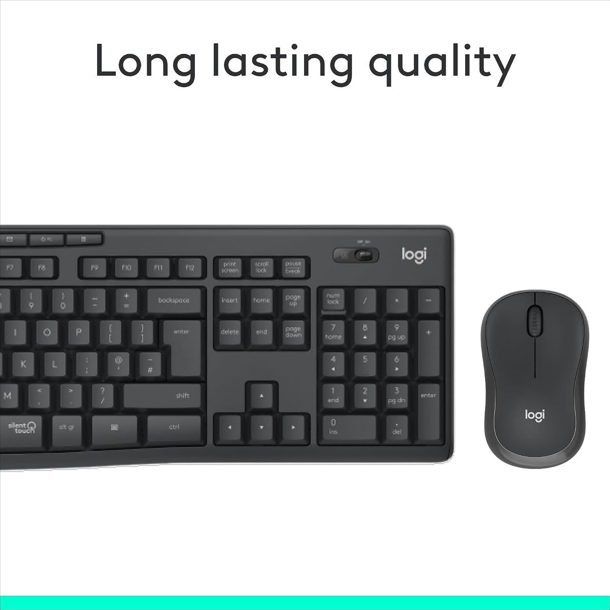 Logitech MK295 Silent Wireless Mouse & Keyboard Combo