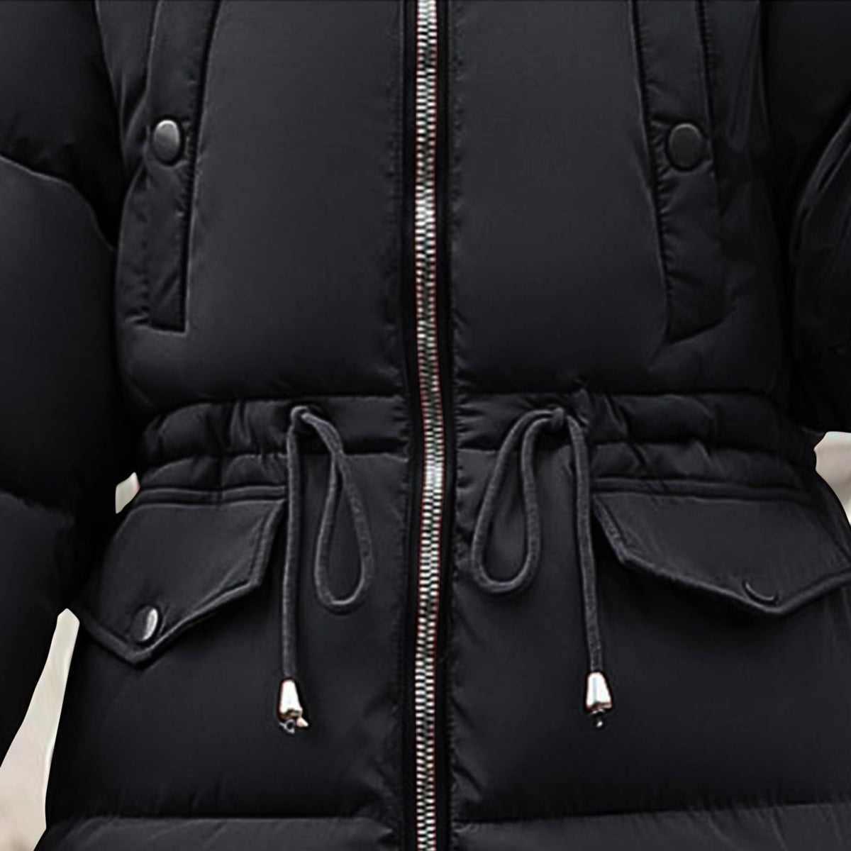 Women's Winter Puffer Jacket Warm Padded Coat for UK Daily Wear
