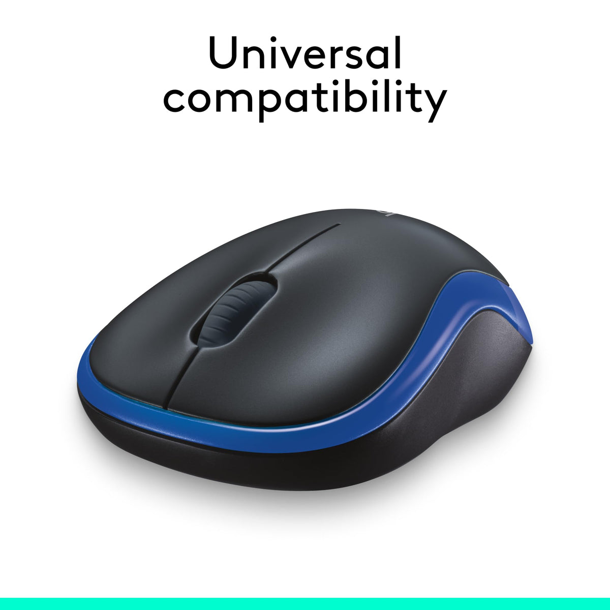Logitech M185 Wireless Mouse, 2.4GHz with USB Mini Receiver