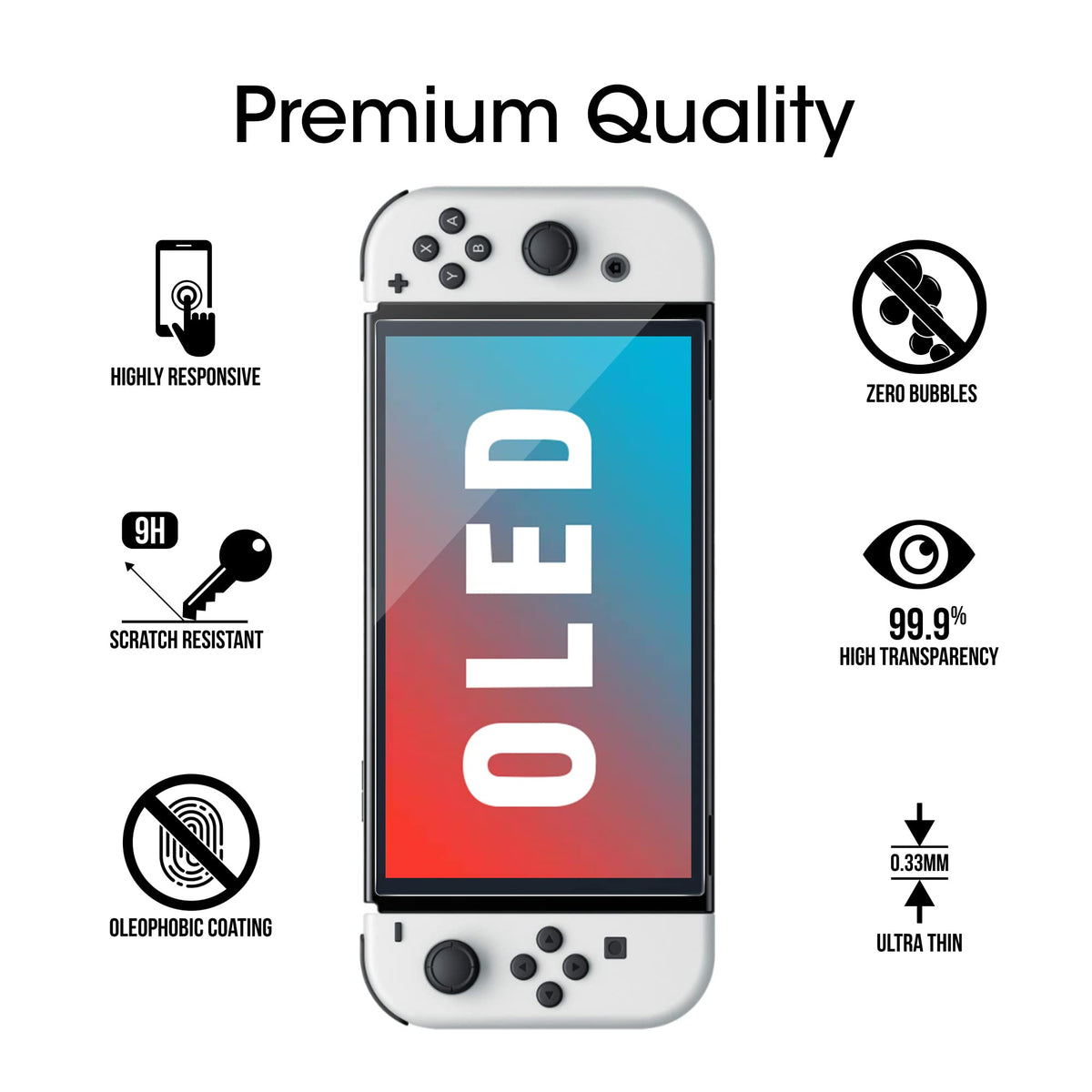 amFilm Auto-Alignment OneTouch for Nintendo Switch 2 Screen Protector 2025