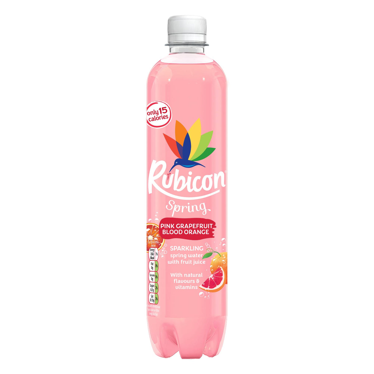 Rubicon Spring Black Cherry Raspberry Flavoured Water, 12 Pack, 330ml Cans