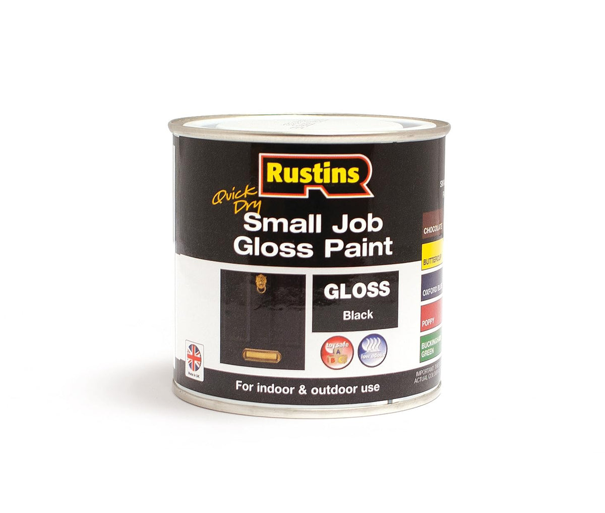RUSTINS Small Job Satin Paint Chocolate 250ml