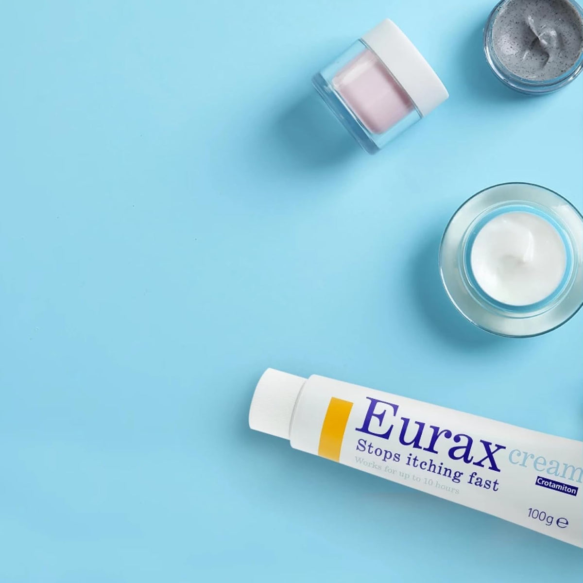 Eurax Itch Relief Cream with Crotamiton, for Itchy & Irritated Skin, 30g