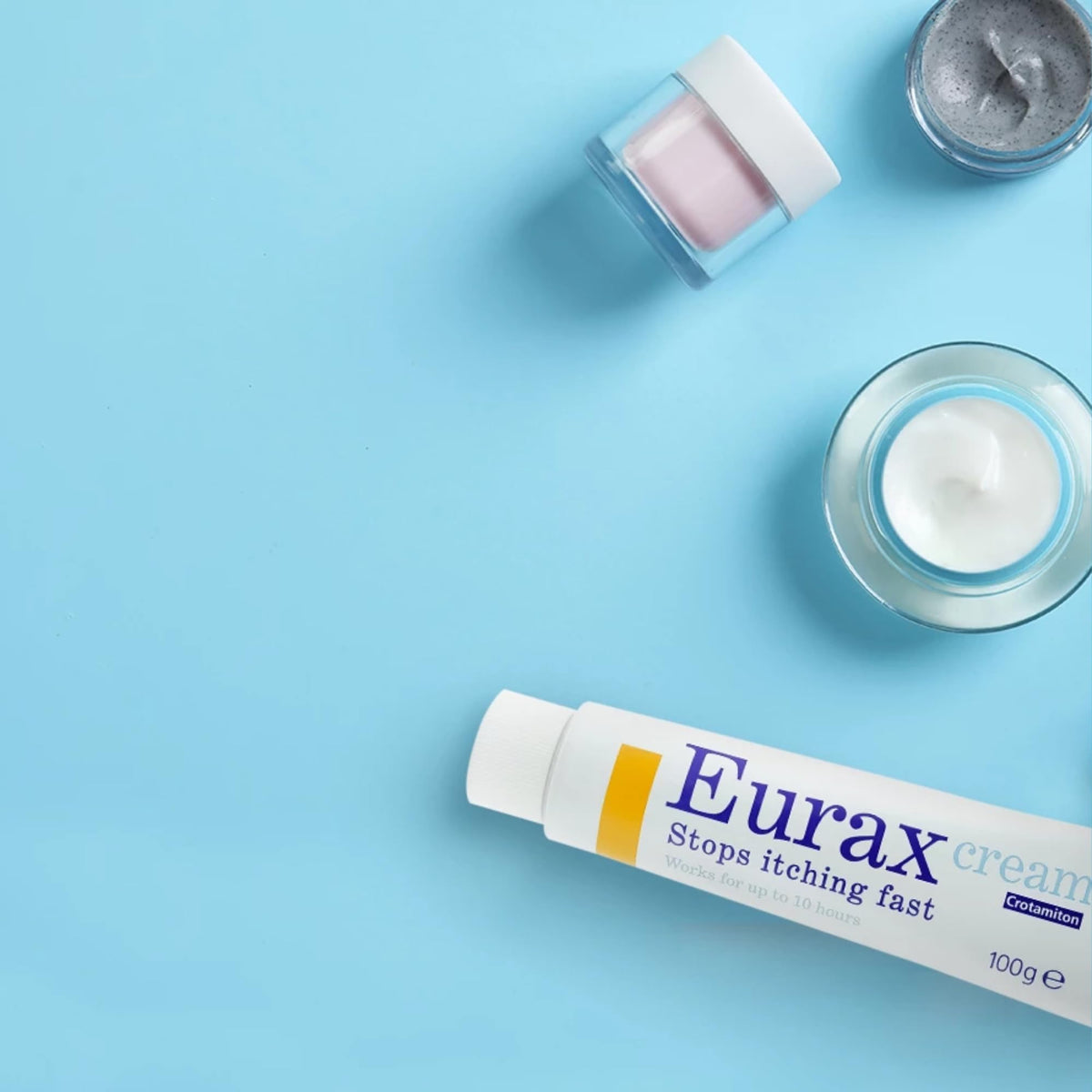 Eurax Itch Relief Cream with Crotamiton, for Itchy & Irritated Skin, 30g