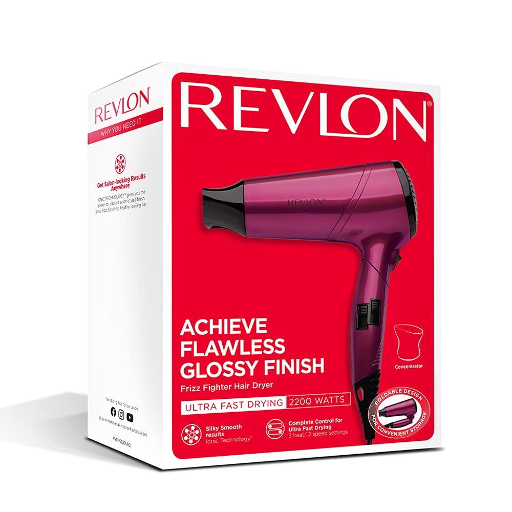 Revlon RVDR5823 Fast and Light Hair Dryer, 2000W