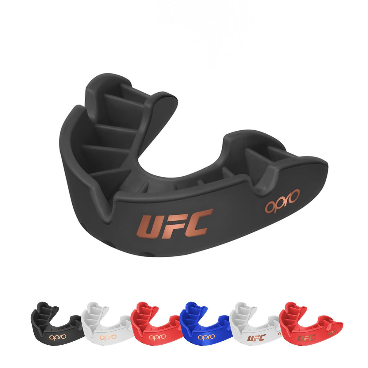 OPRO Bronze Level Mouthguard Essential Fit – Gum Shield Adult and Kids – OPRO Mouth Guard Boxing and MMA, Easy Self-Fit Gum Shield Rugby and Hockey – Enhanced Protection with Dental Warranty