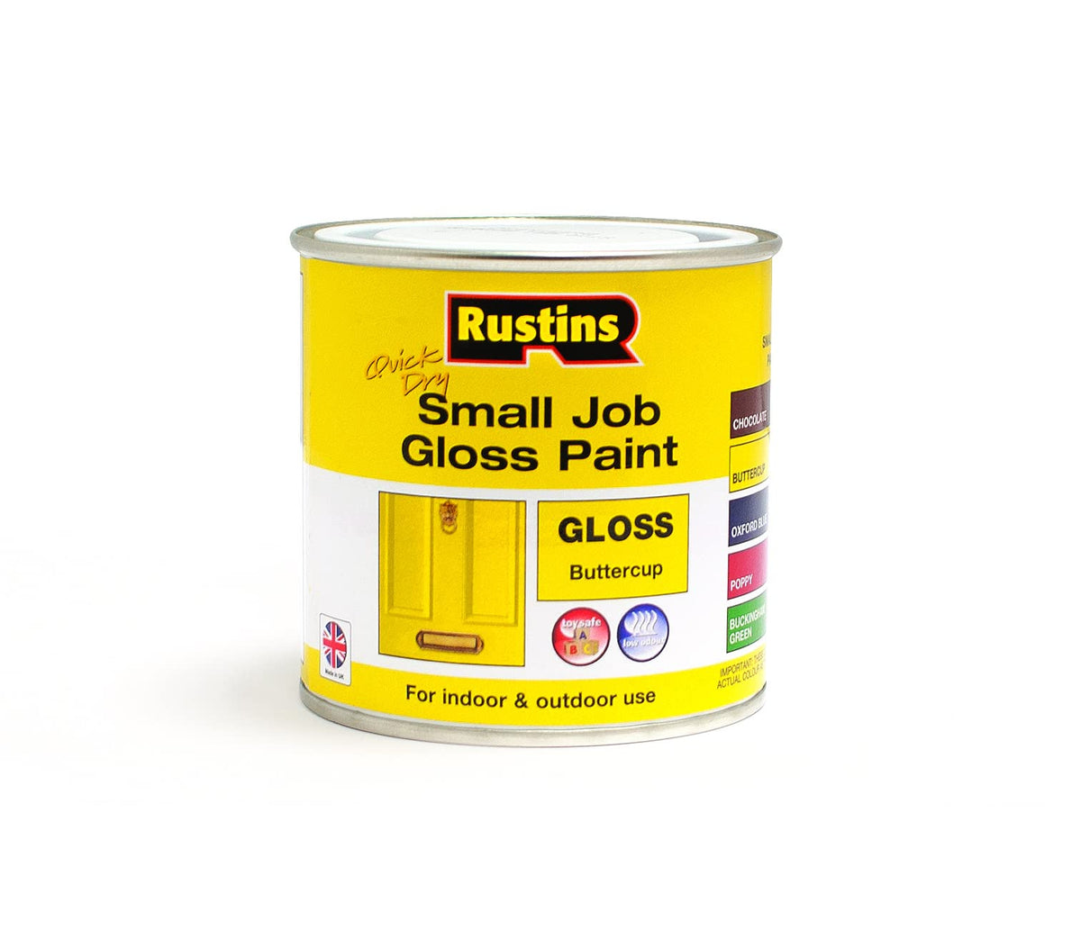RUSTINS Small Job Satin Paint Chocolate 250ml