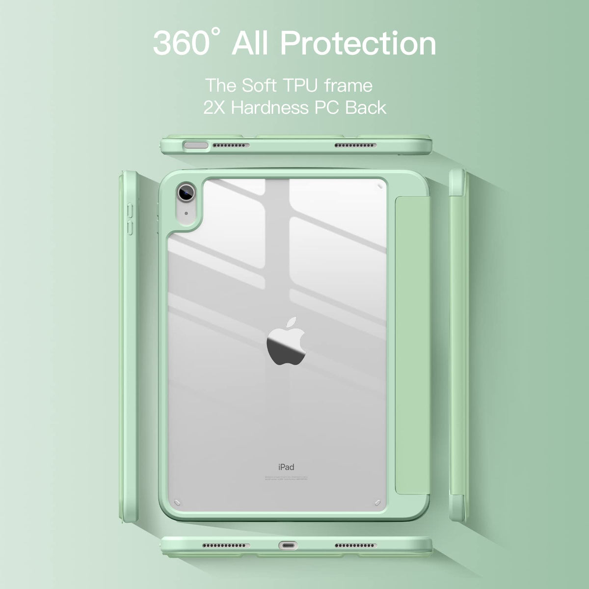 Vobafe Case for iPad A16 11th Generation 11 Inch 2025/iPad 10th 10.9" 2022