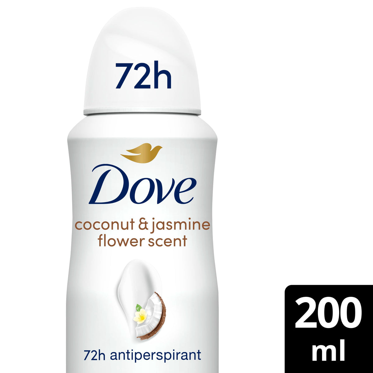 Dove Advanced Care Original Anti-Perspirant Aerosol Women's Deodorant Spray with Pro-Ceramide technology for 72 hour protection against sweat and odour 200 ml