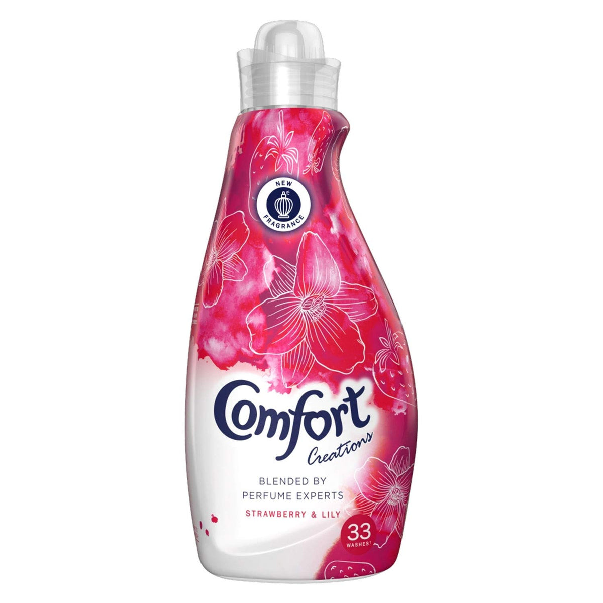 Comfort Perfume Creations Passion Bloom Fabric Conditioner Motion-Activated Fragrance Technology 100 Days of Freshness 30 washes (900 ml)