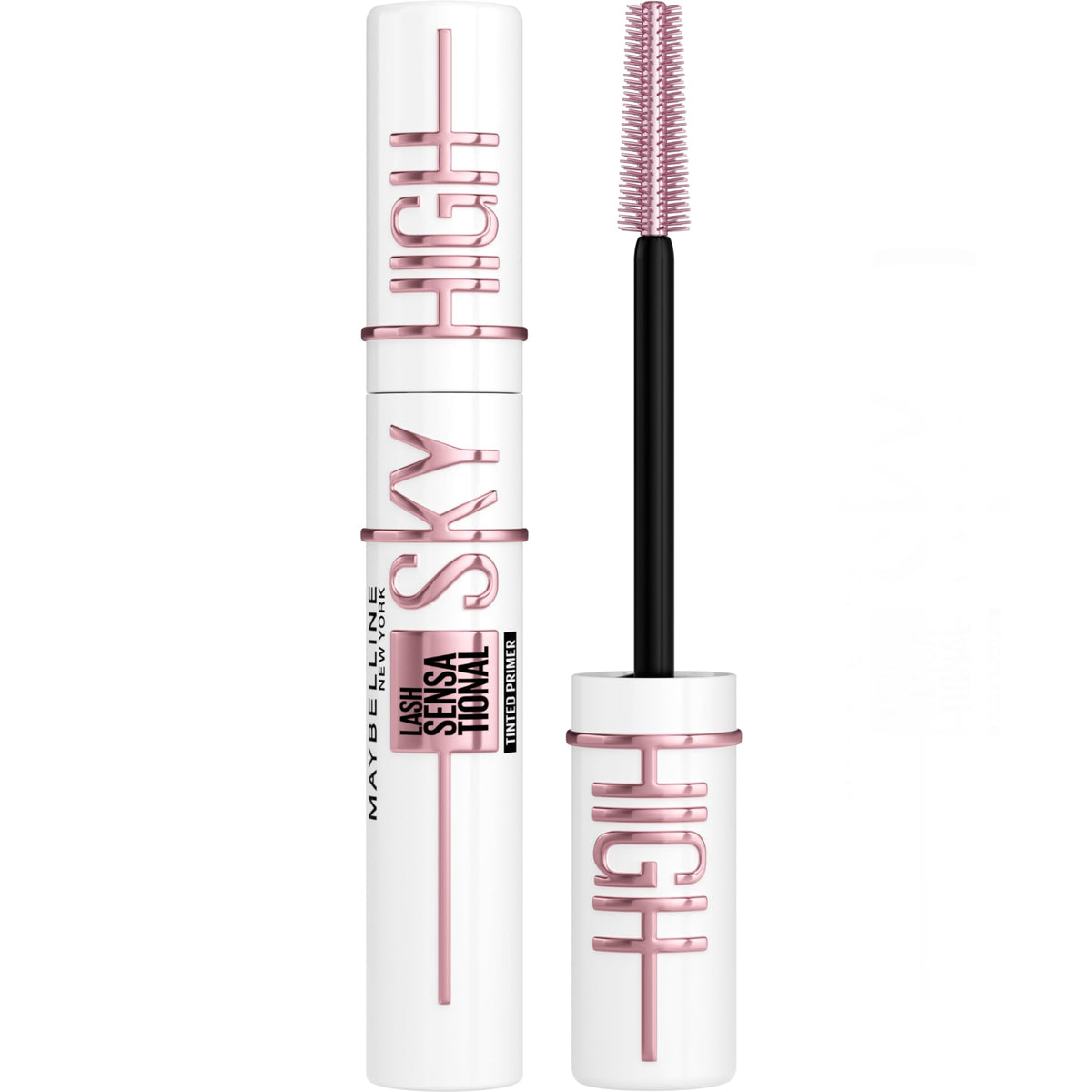 Maybelline Mascara, Lash Sensational Sky High Volumizing Thickening, Black