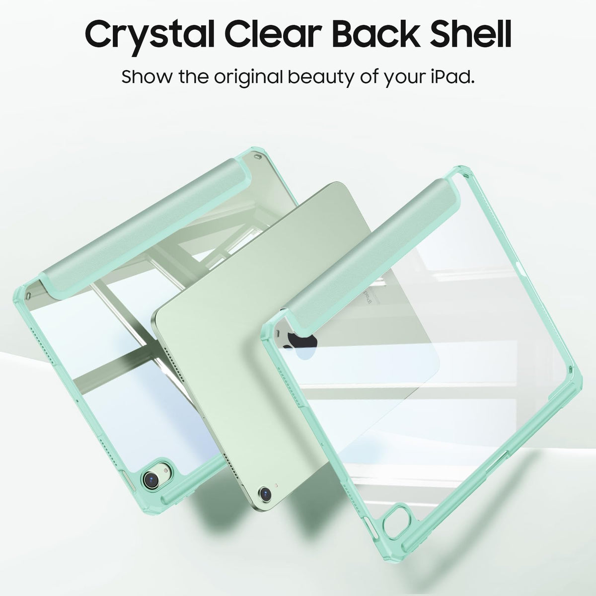 FINTIE Clear Case for iPad Air 11 Inch & iPad Air 5th/4th Generation 10.9"