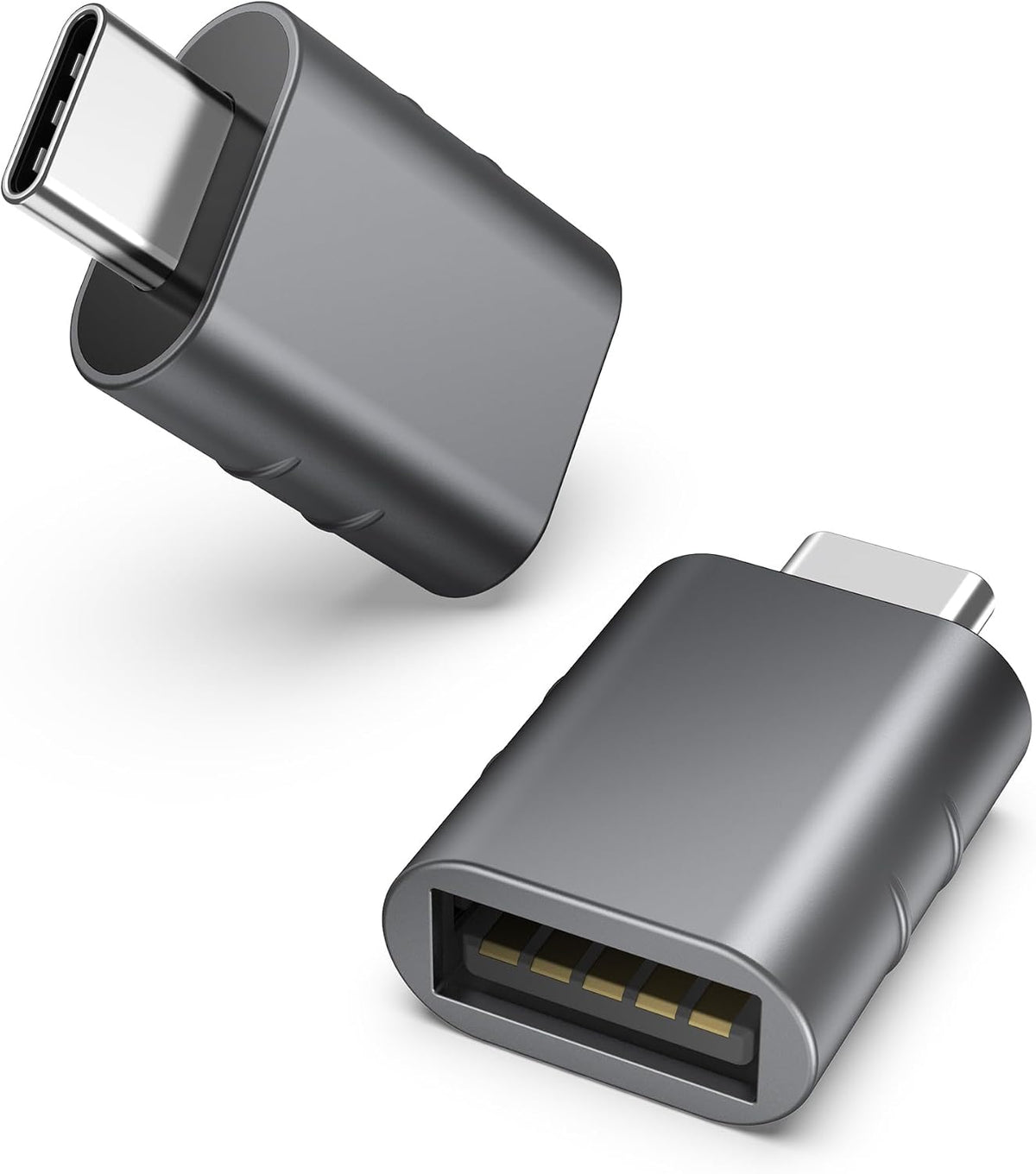 Syntech USB C to USB Adapter 2-Pack, Type C Male to USB 3.0 Female Adapter