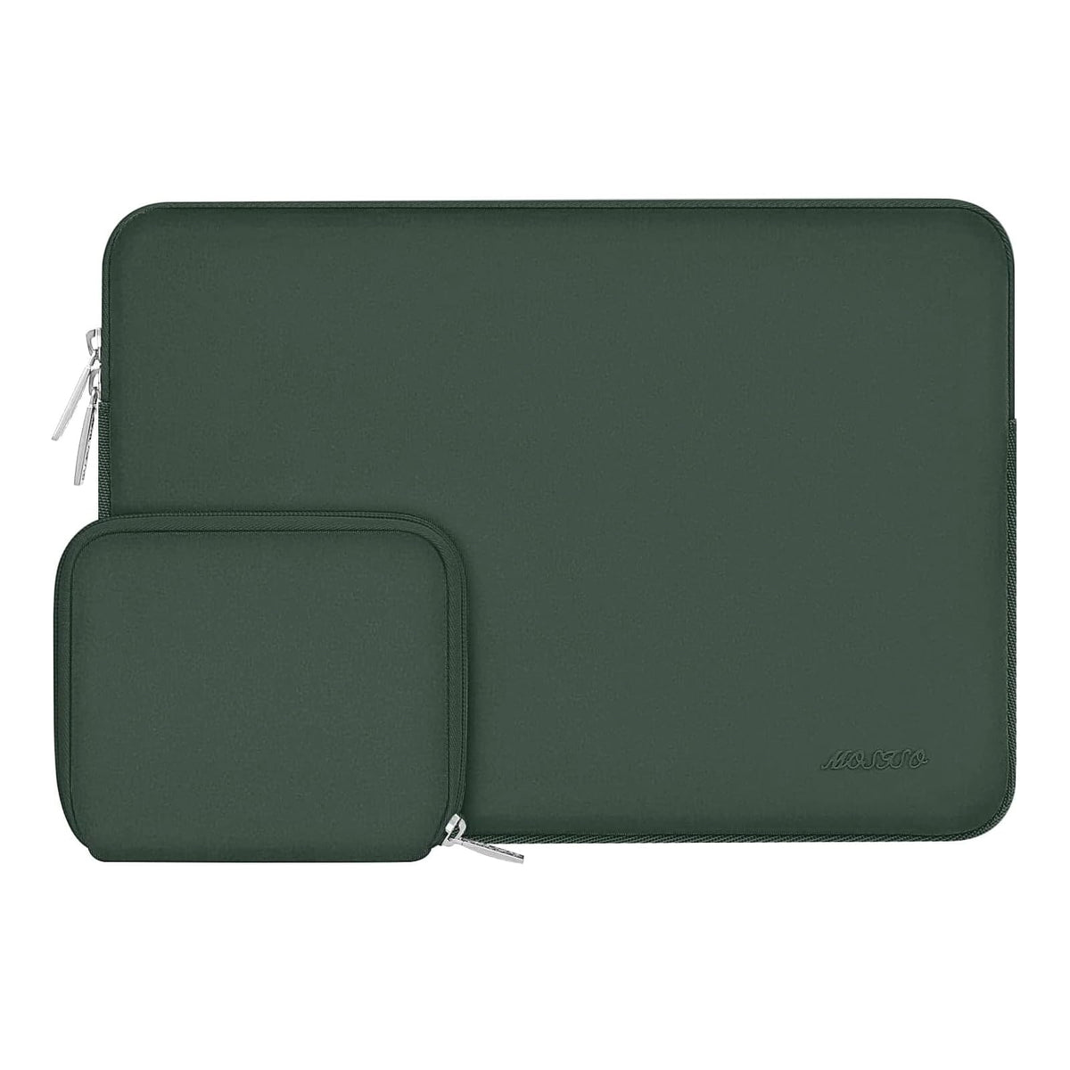 MOSISO 13 inch Laptop Case Neoprene Sleeve with Small Bag,Dusty Rose